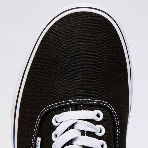 Vans Authentic Solid Canvas Skateboard Sneaker With Contrast Stitching - Picture 7 of 9